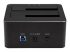 Startech Dual-Bay USB 3.0 to SATA Hard Drive Docking Station, USB Hard Drive Dock, External 2.53.5 SATA IIIIII, SSDHDD Docking Station, Hot-Swap Hard Drive Bay - Tilbage