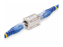 Startech Shielded RJ45 Coupler, Inline Cat6a Coupler, F/F - Venstre vinkel