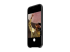 Apple - Bagsidecover til mobiltelefon - Tilbage