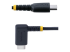 StarTech 6ft (2m) USB C Charging Cable Right Angle, 60W PD 3A, Heavy Duty Fast Charge USB-C Cable, USB 2.0 Type-C, Durable and Rugged Aramid Fiber, S20/iPad/Pixel - Forside