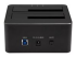 Startech Dual-Bay USB 3.0 to SATA Hard Drive Docking Station, USB Hard Drive Dock, External 2.53.5 SATA IIIIII, SSDHDD Docking Station, Hot-Swap Hard Drive Bay - Tilbage