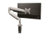 Startech Desk Mount Monitor Arm, Heavy Duty Ergonomic VESA Monitor Arm, Single Display up to 9kg, Full Motion, Height Adjustable, Articulating, Aluminum, C-Clamp/Grommet, Silver - Tilbage