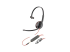 HP Poly Blackwire 3215 USB-C Headset +3.5mm Plug +USB-C/A Adapter - Forside