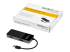Startech USB 3.0 to HDMI and VGA Adapter, 4K/1080p USB Type-A Dual Monitor Multiport Adapter Converter, External Video Graphics Card for Multiple Screens, Multi Display USB Adapter - Højre vinkel