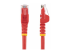 Startech 75ft CAT6 Ethernet Cable, 10 Gigabit Snagless RJ45 650MHz 100W PoE Patch Cord, CAT 6 10GbE UTP Network Cable w/Strain Relief, Red, Wiring is UL Certified/TIA - Flere vinkler