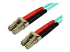 Startech 7 m OM4 LC to LC Multimode Duplex Fiber Optic Patch Cable - Nærbillede