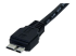 StarTech 0.5m (1.5ft) Black SuperSpeed USB 3.0 Cable A to Micro B - Højre vinkel