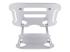 Startech Laptop Stand for Desk, Ergonomic Laptop Stand Adjustable Height, Aluminum, Portable, Supports up to 22lb (10kg), Foldable Laptop Holder for Desk - Tilbage