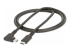 StarTech 3ft (1m) Rugged Right Angle USB-C Cable, USB 10 Gbps, USB C to C Data Transfer Cable, 4K 60Hz DP Alt Mode, 100W Power Delivery - Højre vinkel