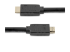 Startech 15m(50ft) HDMI 2.0 Cable, 4K 60Hz Active HDMI Cable, CL2 Rated for In Wall Installation, Long Durable High Speed Ultra-HD HDMI Cable, HDR 10, 18Gbps, Male to Male Cord, Black - Flere vinkler