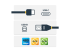 StarTech USB C to USB B Printer Cable - Forside