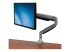 Startech Desk Mount Monitor Arm, Heavy Duty Ergonomic VESA Monitor Arm, Single Display up to 9kg, Full Motion, Height Adjustable, Articulating, Aluminum, C-Clamp/Grommet, Silver - Højre vinkel