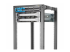 Startech 42U 19" Open Frame Server Rack, 4 Post Adjustable Depth 23-41" Mobile, Free Standing Rolling Network/Computer Equipment Data Rack, Dell PowerEdge, HP ProLiant ThinkServer - Nærbillede