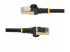 Startech 2m CAT6A Ethernet Cable, 10 Gigabit Shielded Snagless RJ45 100W PoE Patch Cord, CAT 6A 10GbE STP Network Cable w/Strain Relief, Black, UL Certified Wiring/TIA - Flere vinkler