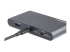 Startech USB C Dock, 4K Dual Monitor DisplayPort, Mini Laptop Docking Station, 100W Power Delivery Passthrough, GbE, 2-Port USB-A Hub, USB Type-C Multiport Adapter 3.3' Cable, Dual DP - Nærbillede