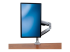 Startech Desk Mount Monitor Arm, Heavy Duty Ergonomic VESA Monitor Arm, Single Display up to 9kg, Full Motion, Height Adjustable, Articulating, Aluminum, C-Clamp/Grommet, Silver - Forside