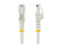 Startech 50ft CAT6 Cable, 10 Gigabit Snagless RJ45 650MHz 100W PoE Cat 6 Patch Cord, 10GbE UTP CAT6 Network Cable, White CAT6 Ethernet Cable, Wiring is UL Certified/TIA - Flere vinkler