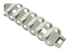 Startech Flexible Cable Management Raceway Spine Vertebrae, 3/4"(20mm)W x 1/2"(14mm)H, 20"(0.5m) length, Nylon 66 Network Cable/Power Cord Hider Kit, Wall Wire Duct System, UL Listed - Nærbillede