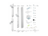 Startech Six-Monitor Desk Mount w/ Crossbar, Up To 32" Screens/17.6lb - Flere vinkler