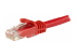Startech 75ft CAT6 Ethernet Cable, 10 Gigabit Snagless RJ45 650MHz 100W PoE Patch Cord, CAT 6 10GbE UTP Network Cable w/Strain Relief, Red, Wiring is UL Certified/TIA - Nærbillede