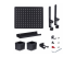 Startech Clamp-On Pegboard with Accessories, 16.5 x 12.5in (42 x 32cm), Steel Pegboard, Desktop Storage Organizer, Desk Mount Peg Board, Black - Forside