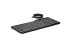 HP 400 - Tastatur - kompakt størrelse, 2-zone layout, 12 programmerbare nøgler, lavprofil nøglerejse, multi-enhed - Venstre vinkel