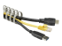 Startech Flexible Cable Management Raceway Spine Vertebrae, 1-1/8"(29mm)W x 1"(25mm)H, 20"(0.5m) length, Nylon 66 Network Cable/Power Cord Hider Kit, Wall Wire Duct System, UL Listed - Nærbillede