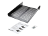 Startech 1U Server Rack Shelf, 2U 22in Universal Fixed Vented Network Rack Shelf/Cantilever Tray for 19" AV/Data/Network Equipment Enclosure w/Cage Nuts & Screws, 50lbs Weight Cap. - Højre vinkel