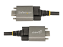 StarTech 20" 50cm Side Screw Locking USB C Cable 10Gbps, USB 3.1/3.2 Gen 2 Type-C Cable, 100W (5A) Power Delivery Charging, DP Alt Mode, Dual Screw Lock, USB-C to C Cord, Charge/Sync - Flere vinkler