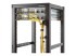 Startech 1U Vertical 2.2 x 3.9in Server Rack Cable Management D-Ring Hook w/ Flexible Opening - Højre vinkel
