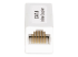 Startech RJ45 Coupler, Inline Cat6 Coupler, Female to Female (F/F) T568 Connector, Unshielded Ethernet Cable Extension (IN-CAT6-COUPLER-U1) - Venstre side