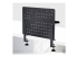 Startech Clamp-On Pegboard with Accessories, 16.5 x 12.5in (42 x 32cm), Steel Pegboard, Desktop Storage Organizer, Desk Mount Peg Board, Black - Tilbage