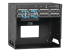 Startech 8U Open Frame Wall Mount Network Rack w/ Built in Shelf - Venstre vinkel