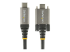 StarTech 20" 50cm Side Screw Locking USB C Cable 10Gbps, USB 3.1/3.2 Gen 2 Type-C Cable, 100W (5A) Power Delivery Charging, DP Alt Mode, Dual Screw Lock, USB-C to C Cord, Charge/Sync - Forside
