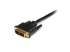 Startech 6ft (1.8m) HDMI to DVI Cable, DVI-D to HDMI Display Cable (1920x1200p), Black, 19 Pin HDMI Male to DVI-D Male Cable Adapter, Digital Monitor Cable, M/M, Single Link - Nærbillede