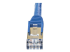 Startech 5m CAT6A Ethernet Cable, 10 Gigabit Shielded Snagless RJ45 100W PoE Patch Cord, CAT 6A 10GbE STP Network Cable w/Strain Relief, Blue, UL Certified Wiring/TIA - Nærbillede