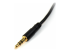 Startech 6 ft Slim 3.5mm Stereo Audio Cable - Nærbillede