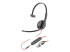 HP Poly Blackwire 3215 USB-C Headset +3.5mm Plug +USB-C/A Adapter - Venstre vinkel