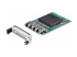 Startech 4-Port RJ45 Gigabit OCP 3.0 Server Network Card, Intel I350 - Venstre vinkel