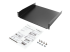 Startech 2U Fixed Server Rack Mount Shelf, 16in Deep Steel Universal Cantilever Tray for 19" AV/Data/Network Equipment Rack with Cage Nuts & Screws, 44lbs Weight Capacity, 60" Deep - Højre vinkel
