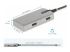 Startech USB-C Multiport Adapter, 4K 60Hz HDMI w/HDR, 2-Port 5Gbps USB 3.0 Hub, 100W Power Delivery Pass-Through, GbE, USB Type C Mini Docking Station, Works with Chromebook certified - Flere vinkler