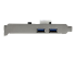 Startech 2 Port PCI Express (PCIe) SuperSpeed USB 3.0 Card Adapter with UASP - Venstre side